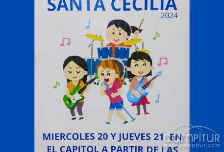 Azuaga celebra a Santa Cecilia con música y tradición