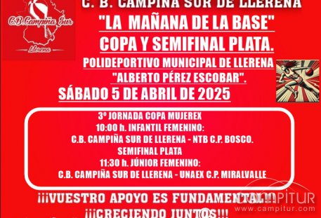 C.B. Campiña Sur de Llerena, agenda fin de semana 