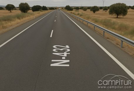 Dos accidentes en la N-432 reavivan las peticiones de conversión en autovía