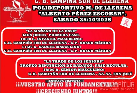 C.B. Campiña Sur de Llerena: segunda jornada de la competición 