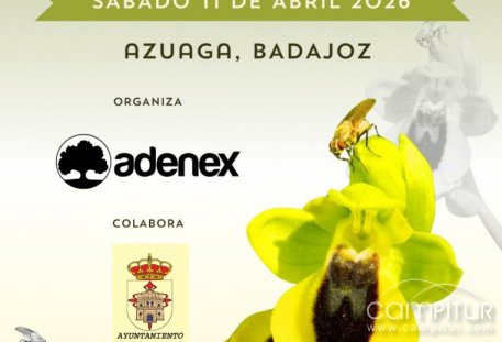Azuaga acogerá el XXIV Día de la Orquídea de Extremadura el 11 de abril de 2026